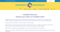 Desktop Screenshot of interfaithresources.com